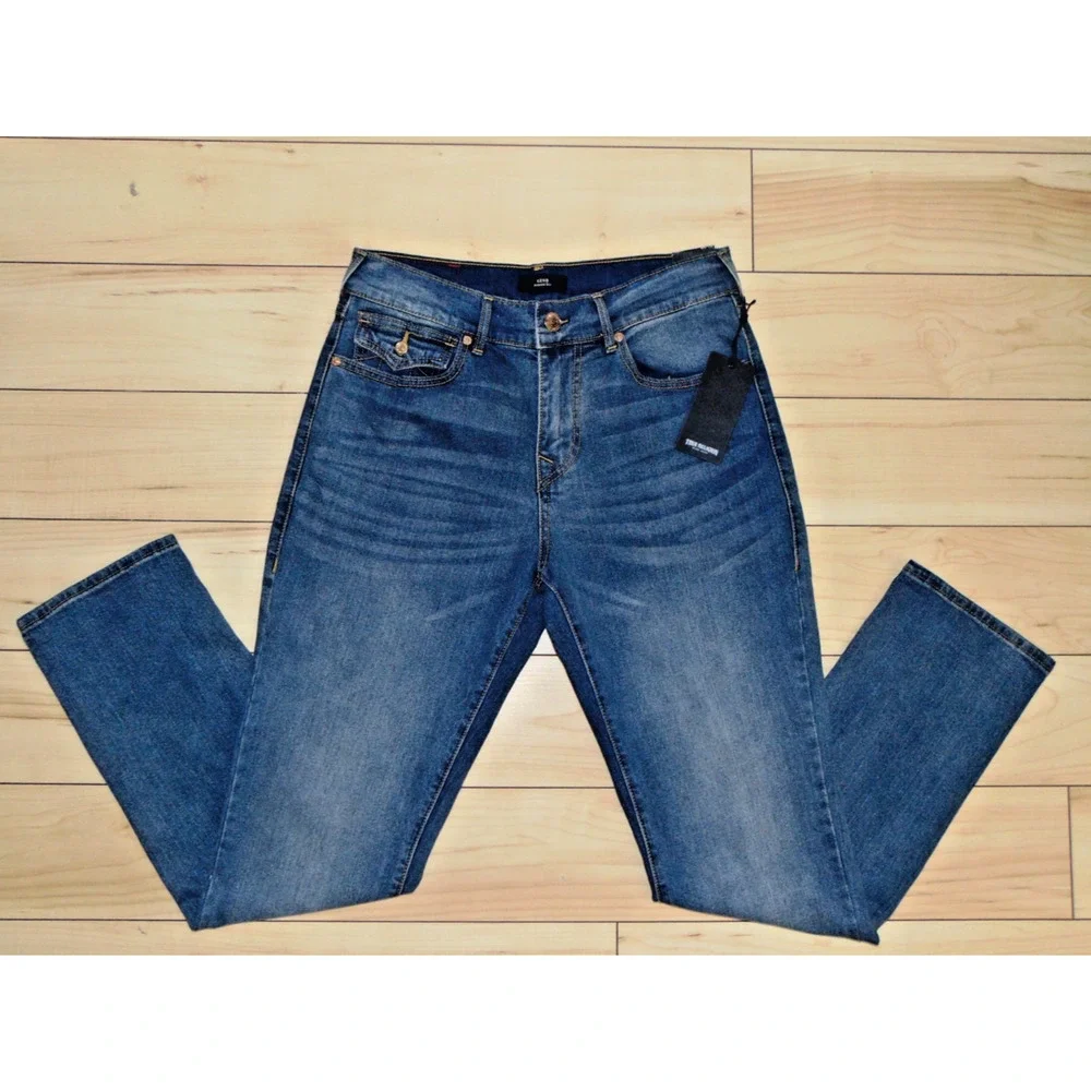 True Religion Geno Relaxed Slim Medium Duggy Wash Men's Jeans 31x32 NWT